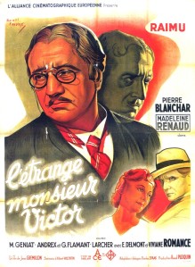 Affiche du film L'étrange monsieur Victor